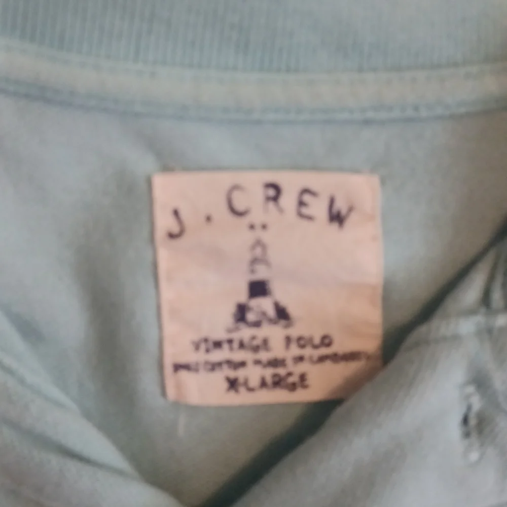J. CREW Vintage Polo